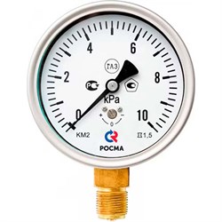 Манометр низкого давления РОСМА КМ-22Р - фото 16886924