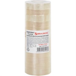 Канцелярские клейкие ленты Brauberg 223123 - фото 16895534