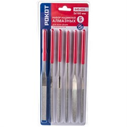 Набор алмазных надфилей РОКОТ 645-035 - фото 16896374