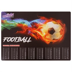 Настольное покрытие ЮНЛАНДИЯ, А3+, пластик, 46x33 см, "Fireball", 270397 - фото 16900652