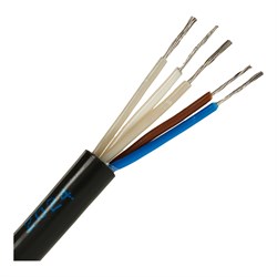 Кабель монтажный ELTROS МКШ 5x0,5, бухта 200м, черный - фото 16911004