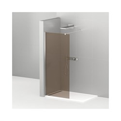 Душевая перегородка Cezares LIBERTA-L-1-90-120-BR-Cr - фото 16921666