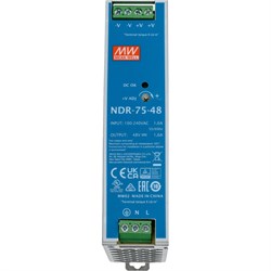 Источник питания Mean Well NDR-75-48 - фото 16921948