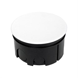 Безгалогенная крышка для коробки ГСК 80-0900 для скрытой проводки Промрукав PR80.0006 - фото 16922023