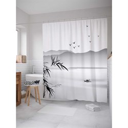 Шторка-занавеска для ванной JoyArty Водное путешествие - фото 16922142