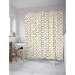 Штора-занавеска для ванной JoyArty Среди морских звезд - фото 16922911