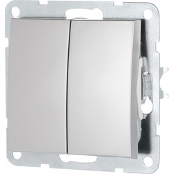 Двухклавишный выключатель LK Studio 861103-1 - фото 16923495