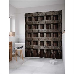 Шторка-занавеска для ванной JoyArty Королевские врата - фото 16923834