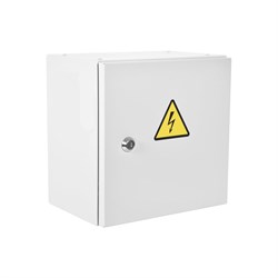 Уличный всепогодный укомплектованный настенный шкаф ЦМО ШТВ-НЭ-4.4.25-3ААА-Т2 - фото 16923899