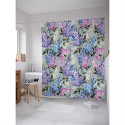 Шторка-занавеска для ванной JoyArty Любовная весна - фото 16923995