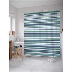 Шторка-занавеска для ванной JoyArty Полосатое небо - фото 16924424