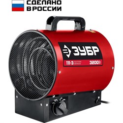 Электрическая тепловая пушка ЗУБР ТП-3 - фото 16924586