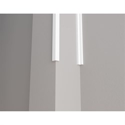 Ударопрочный влагостойкий стеновой уголок под покраску Decor-Dizayn DD802 - фото 16924823