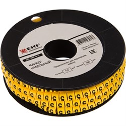 Кабельный маркер EKF ЕС-2 /plc-KM-4-5 - фото 16925705