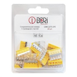 Соединительная 5-проводная клемма DORI CMK 2273-245 - фото 16925848