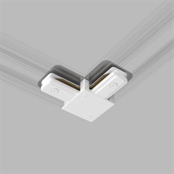 Угловой коннектор ELEKTROSTANDARD TRC-1-1-L-WH - фото 16926042