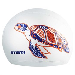 Тканевая шапочка для плавания Atemi PU 305 - фото 16926330