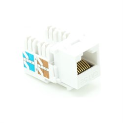 Неэкранированный модуль NETLAN EC-UKJ-UD2-WT-10 - фото 16927449