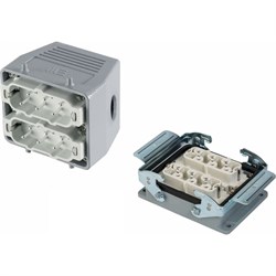 Прямоугольный промышленный разъем Mete Enerji H12HSB-A2M-C2F - фото 16927829