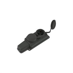 Двойная переносная розетка Юпитер JP7601-02 - фото 16928267