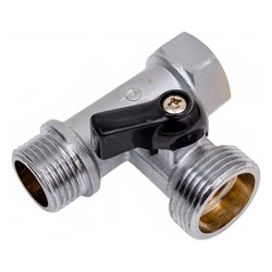 Трехпроходной шаровой кран Comisa 4120205 - фото 16928526