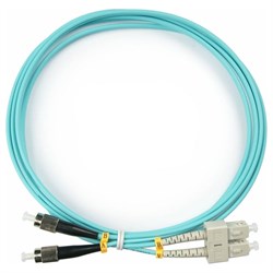 Оптический шнур Cabeus FOP-50-SC-FC-15m - фото 16928738