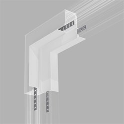 Угловой внутренний коннектор для встраиваемого шинопровода ELEKTROSTANDARD slim magnetic белый 85093/00 - фото 16928753