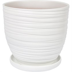Керамический горшок Вещицы рельеф - фото 16929121
