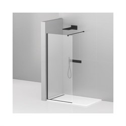 Душевая перегородка Cezares LIBERTA-L-1-95-120-C-NERO - фото 16929781