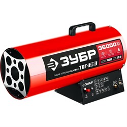 Газовая тепловая пушка ЗУБР 35 кВт - фото 16929833