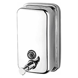 Настенный металлический дозатор для жидкого мыла Haiba HB401 - фото 16930273