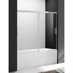 Душевая шторка на ванну Cezares TANDEM-SOFT-VF-2-180/145-P-Cr - фото 16930324