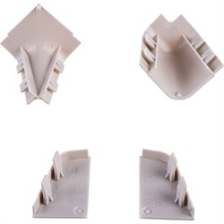 Комплект заглушек к плинтусу для столешниц ООО ДЕКОПЛИНТ ДЖОКЕР - фото 16930457