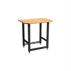 Верстак для хранения мотоколес Сорокин Small с деревянной столешницей и траверсами - фото 16930560