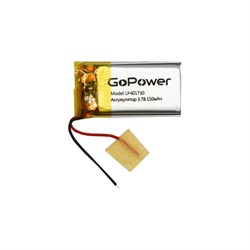 Аккумулятор GoPower Li-Pol LP401730 - фото 16930731