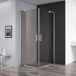 Душевой уголок Cezares SLIDER-AH-2-70/80-80/90-BR-Cr - фото 16930870