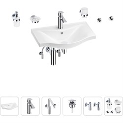 Раковина для ванной Wellsee Bisou - фото 16931046