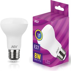 Светодиодная лампа REV LED R63 E27 8Вт 2700K - фото 16931303