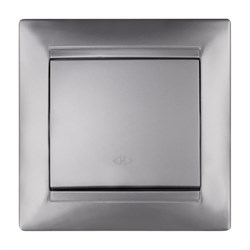 Перекрестный одноклавишный выключатель TDM ELECTRIC Лама - фото 16931462