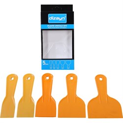 Набор пластиковых шпателей DIZAYNTOOLS 508 - фото 16931874