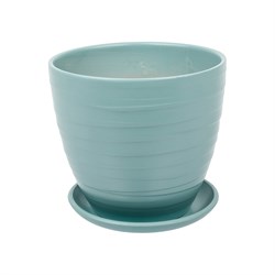 Керамический горшок Вещицы рельеф - фото 16933084