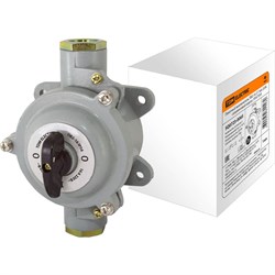 Пакетный выключатель TDM ELECTRIC ПВ2-16 2П 16А 220В, силуминовый корпус, IP56 - фото 16933618