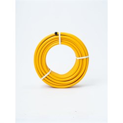 Гофрированная отожженная труба Kofulso нерж. сталь, с полиэтиленовым покрытием 25ПМ желтая - фото 16933627