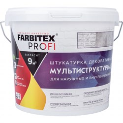 Мультиструктурная декоративная штукатурка Farbitex 4300007991 - фото 16934143
