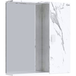 Бетонный зеркальный шкаф Onika МАРБЛ 65.00 У - фото 16934520