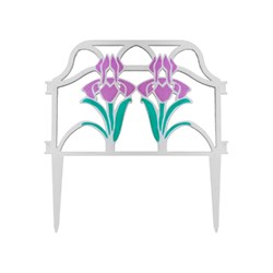 Заборчик Дачная мозаика Ирисы - фото 16935220