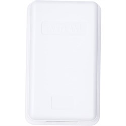 Настенная розетка NETLAN EC-UWO-1-UD2-WT-10 - фото 16936617