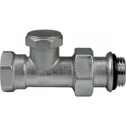 Наружный прямой нижний вентиль для радиатора Honeywell Home V340D015 - фото 16937235