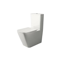 Напольная пристенная чаша унитаза Ceramicanova CUBIC Rimless - фото 16937861