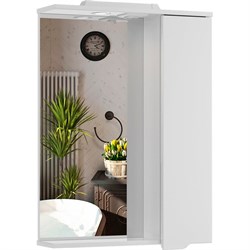 Зеркальный шкаф Sanstar Bianco 60 П - фото 16938326